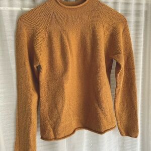 Eileen Fisher Cotton Women's Mustard Sweater